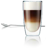 Philips Saeco glazen voor latte macchiato