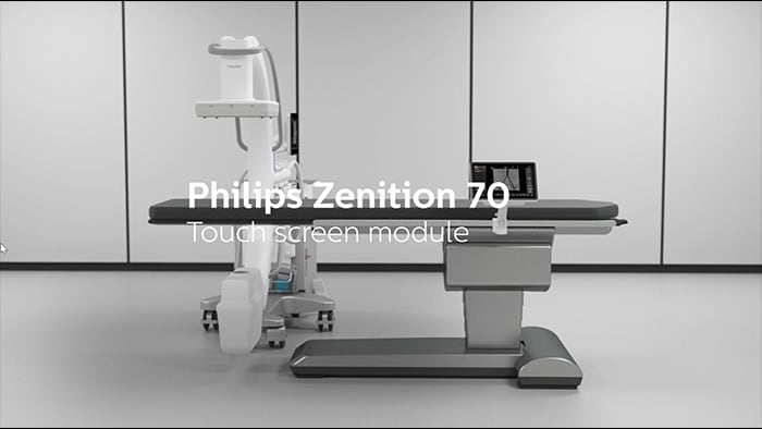 Video over de touchscreenmodule van Zenition 70