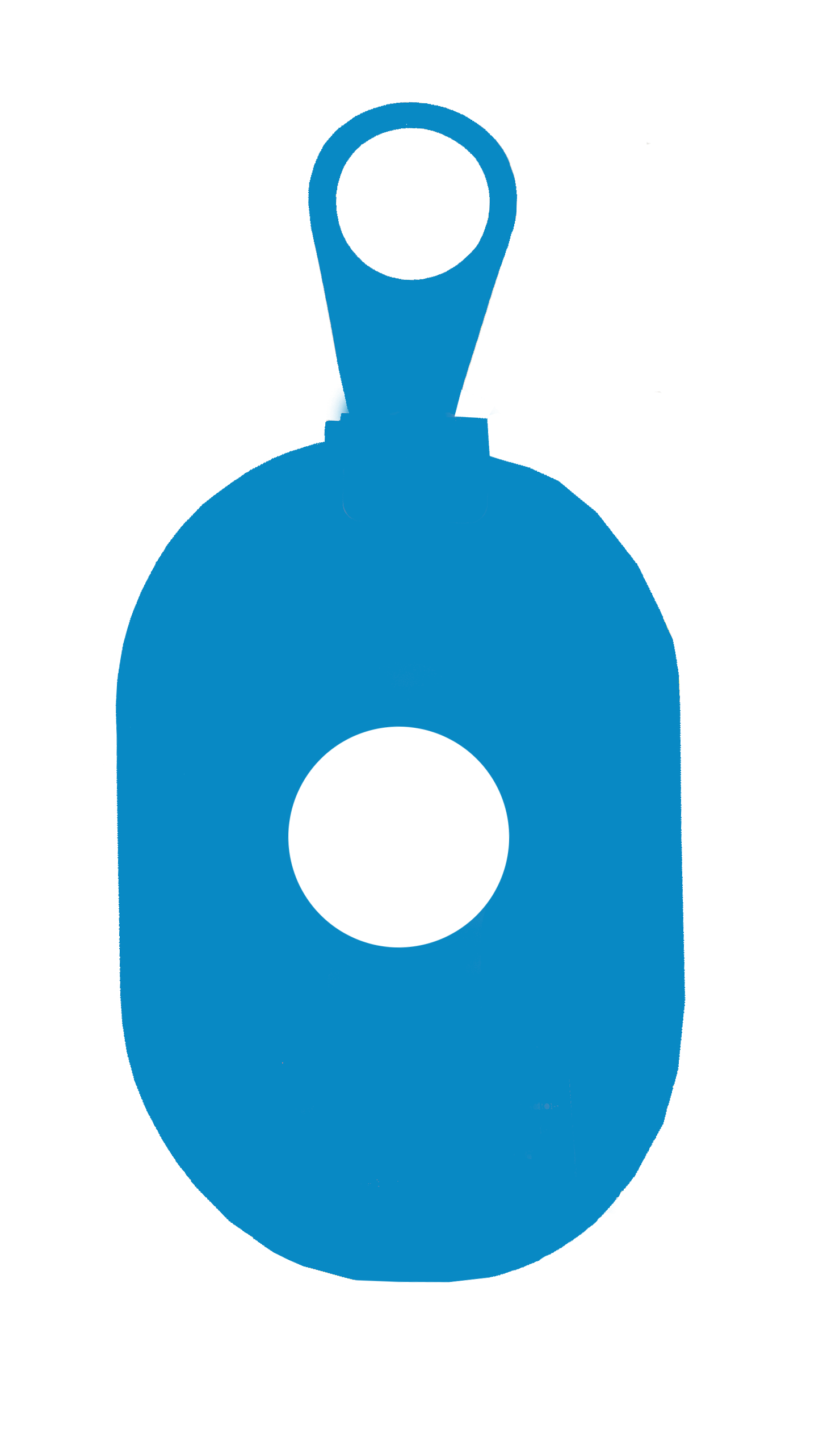 Blauw aed-pictogram 1
