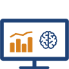 Pictogram geautomatiseerde rapporten