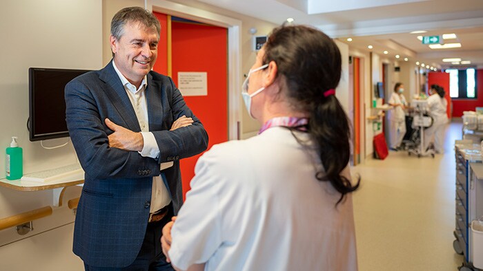 Paul D’Otreppe met dokter