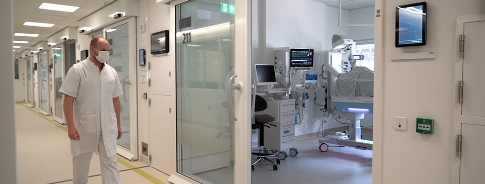 Radboudumc NICU hallway