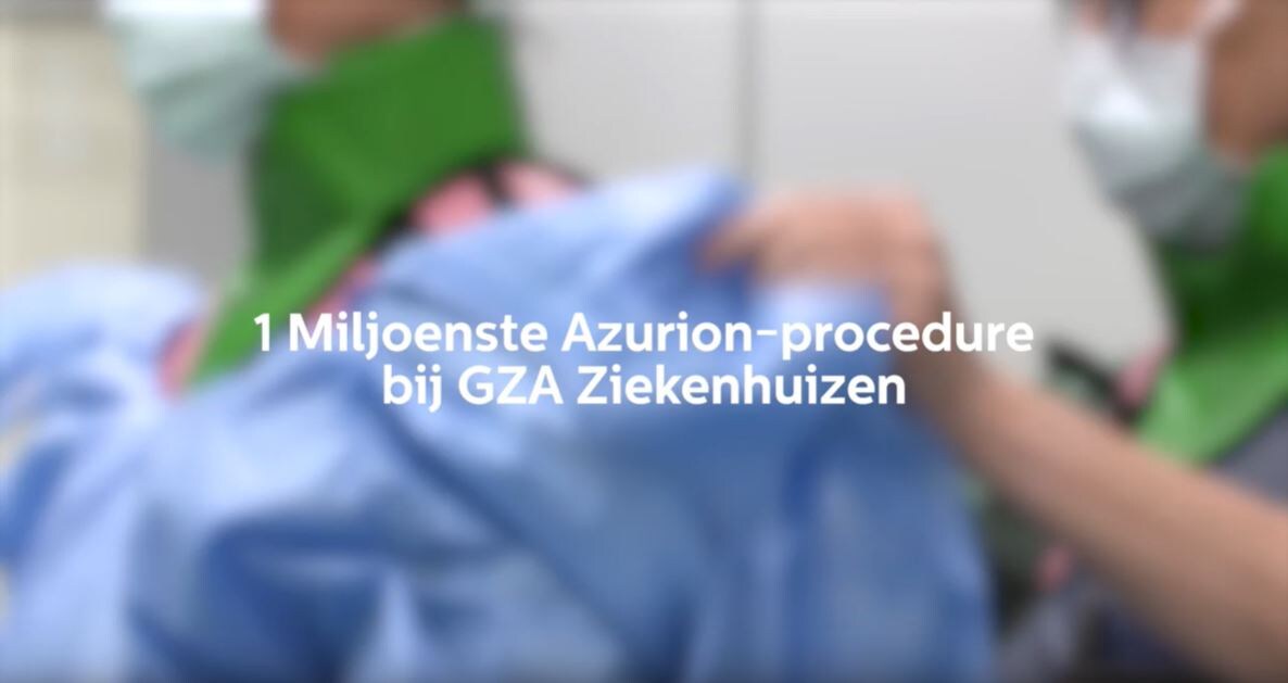 GZA Ziekenhuizen en Philips vieren één miljoen procedures met Philips Azurion Platform