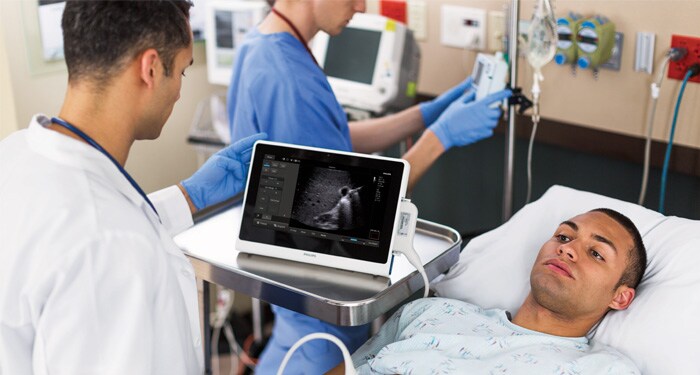 Compacte apparatuur dankzij innovaties in echografie