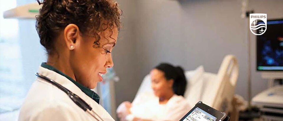 Doctor Holding Ipad