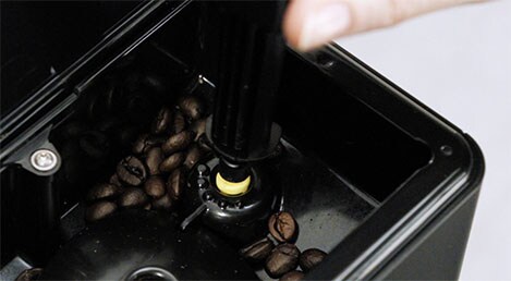 Philips espresso machine grinder settings
