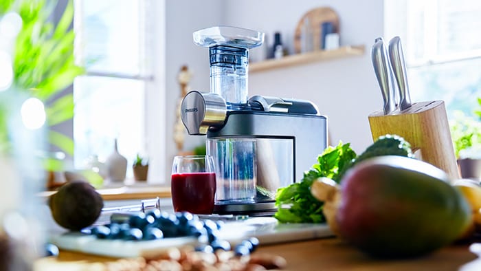 Moeras touw sessie Slowjuicer | Philips