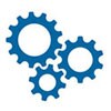 Pictogram van innovatieve technologieën