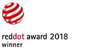 Logo van Red Dot Award 2018-winnaar