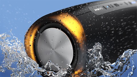 Philips waterbestendige draagbare Bluetooth-speakers