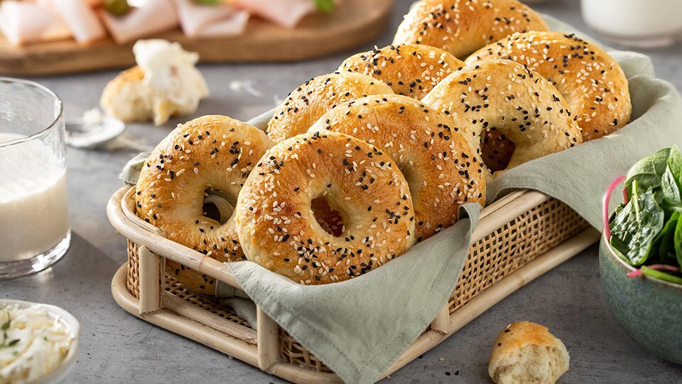 Sesam bagels