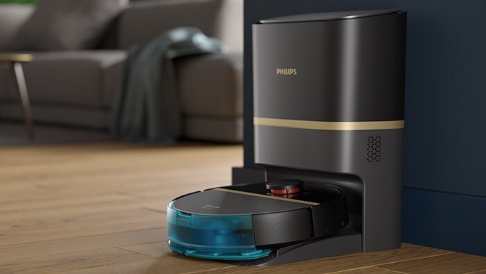 Video Philips 7000-serie Aqua dweil- en stofzuigrobot
