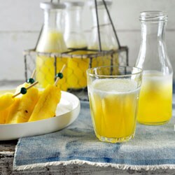 Alcoholvrije cocktail met ananas