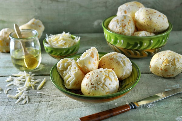 Pão de queijo (Braziliaanse kaasbolletjes)