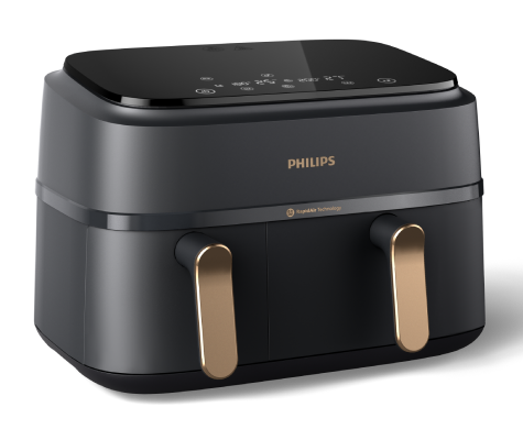 Airfryer 3000&nbsp;Series Dual Basket f&uuml;r doppelten Genuss ​mit zwei K&ouml;rben