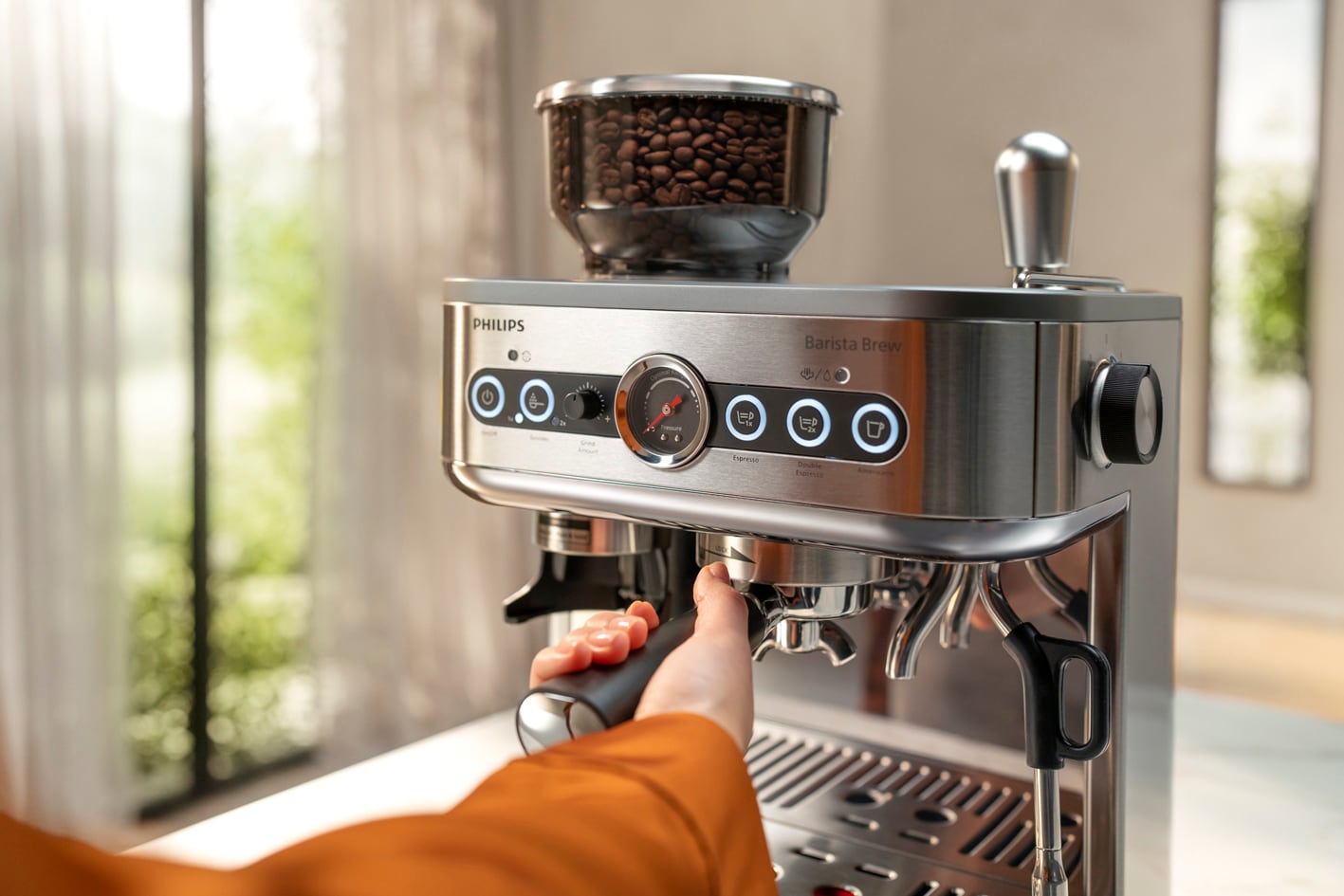 Koffiezetten met de Philips Barista Brew