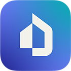 Logo van de HomeID-app