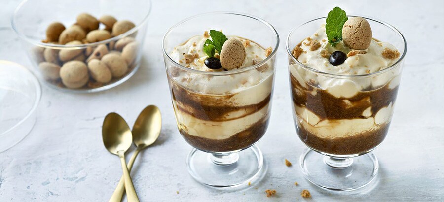 Espresso Tiramisu met bitterkoekjes