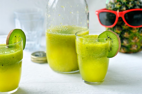 Ananas kiwi smoothie