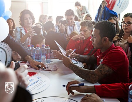 Philips huldiging signeren