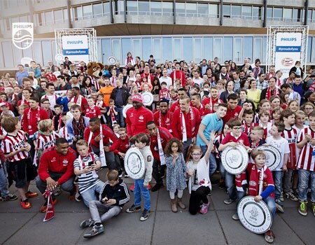 Philips huldiging groepsfoto