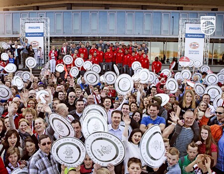 Philips huldiging publiek