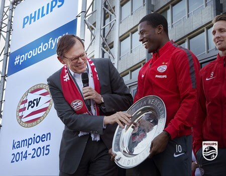 Philips huldiging schaal