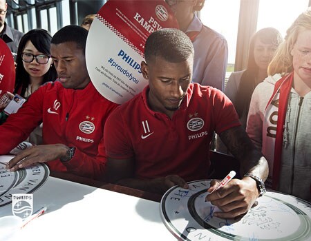 Philips huldiging signeren