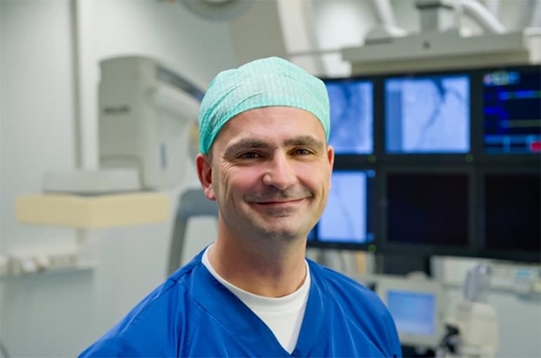 Dr. Marco van Strijen, interventieradioloog in het St. Antonius Ziekenhuis