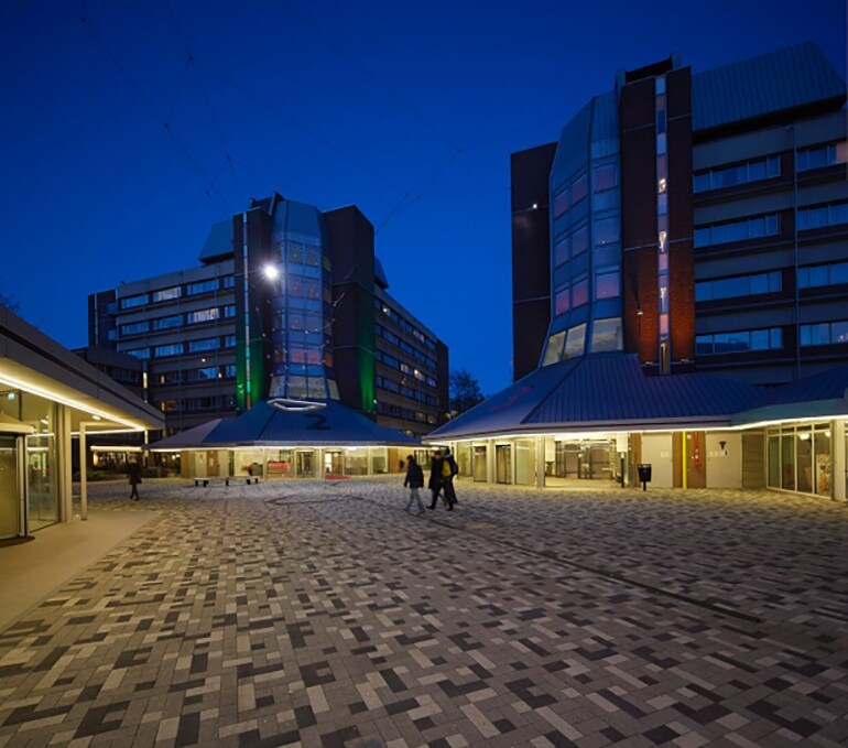 Studentencampus Diemen Zuid veilig en prettig verlicht met Philips LED