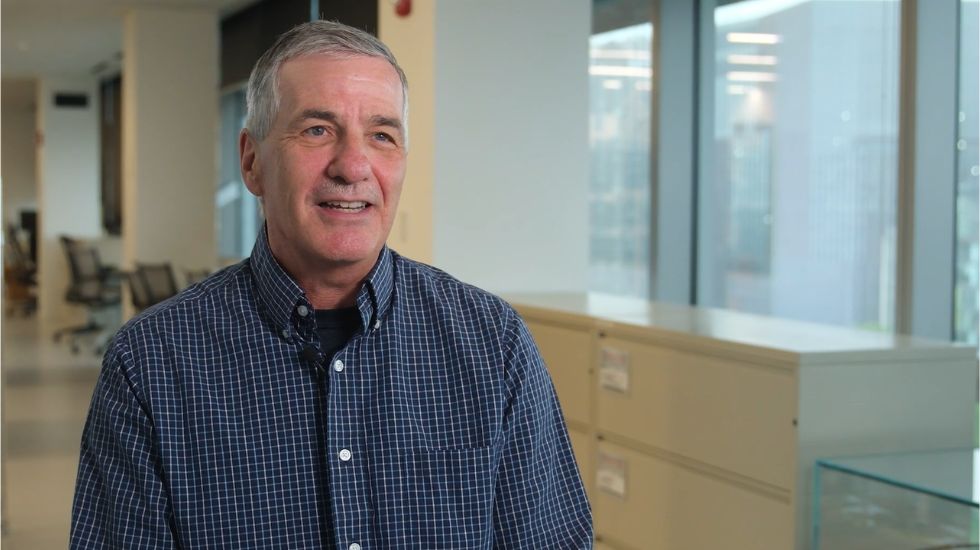 Mike Peszynski, Principal Development Engineer in Transducer R en D bij Philips in Cambridge Noord-Amerika