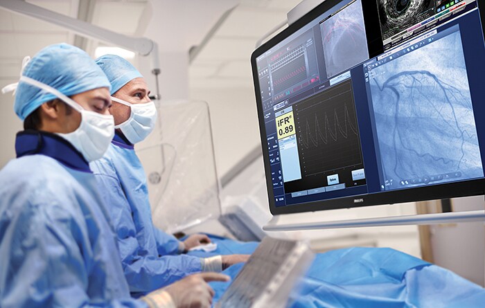Azurion: next generation image guided therapy platform, with instant wave Free Ratio (iFR) technology. (opent in een nieuw tabblad)