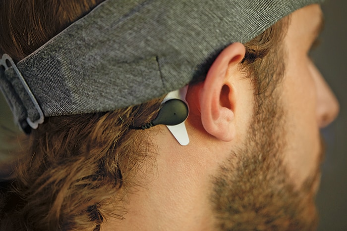 PowerSleep Sensor Connect Behind Ear (opent in een nieuw tabblad)