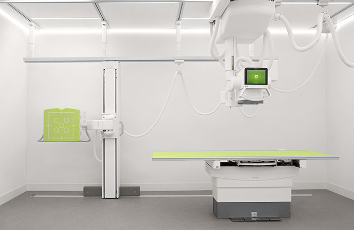 The Philips DigitalDiagnost C90 system. (opent in een nieuw tabblad)