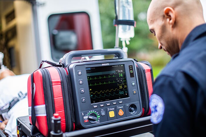 Philips HeartStart Intrepid voor gebruik buiten het ziekenhuis (opent in een nieuw tabblad)