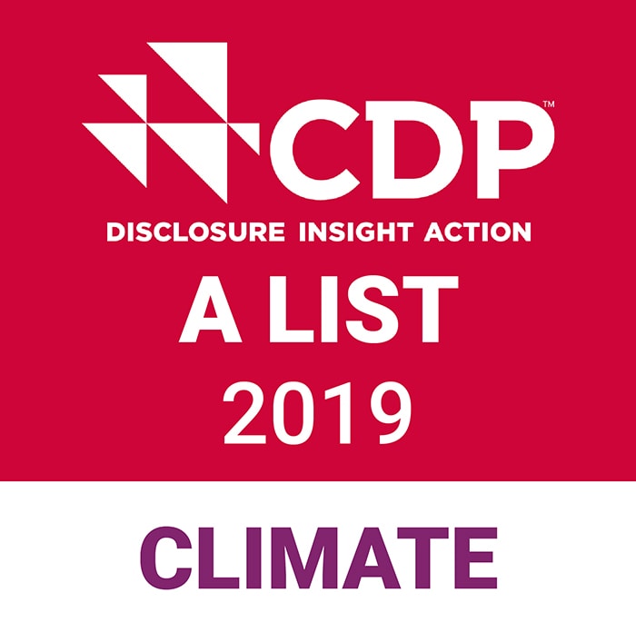 CDP Climate A List (opent in een nieuw tabblad)
