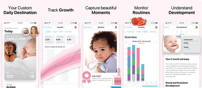 Philips Avent Baby+ App (opent in een nieuw tabblad)