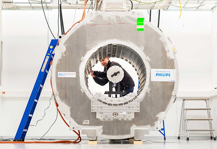 Download image (.jpg) MRI scanner refurbished (opent in een nieuw tabblad)