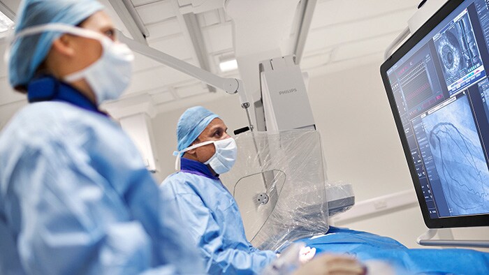 Amsterdam UMC gaat technologie van Philips gebruiken voor de inrichting van het nieuwe Cardiovasculaire Interventiecentrum