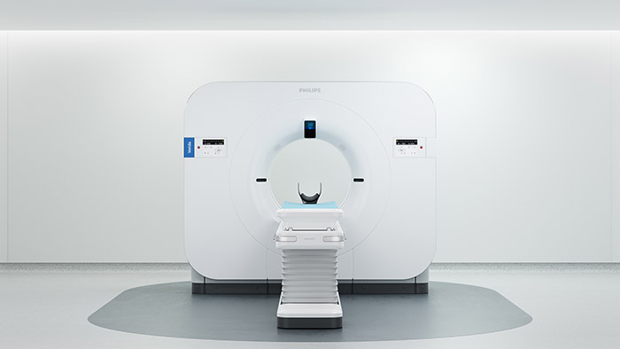 Philips Verida spectral CT system, straight-on view -  