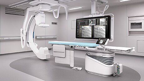 Philips Azurion 7 C12 Ceiling configuration Overview Clinical Images PCI (opent in een nieuw tabblad)