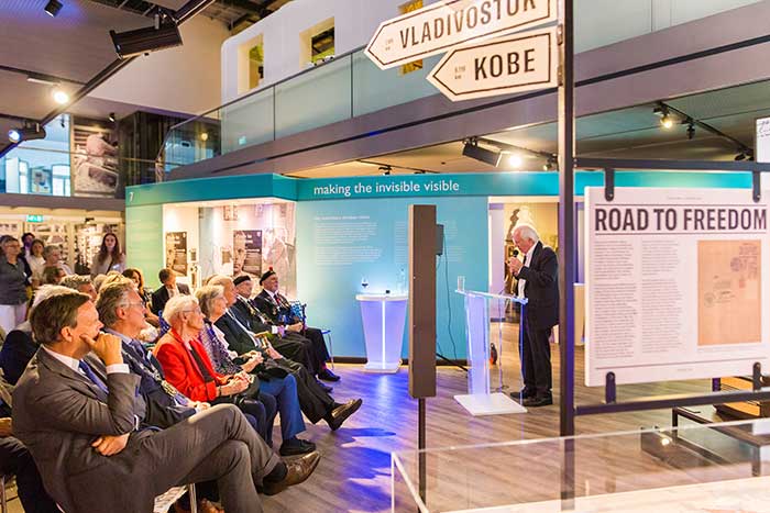 Philips Museum 'Visas to freedom' tentoonstelling