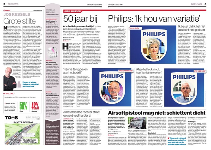 50 jaar bij Philips