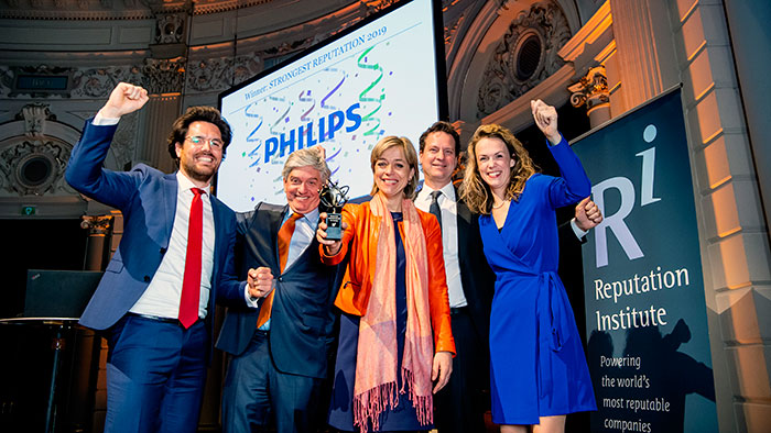 Bedrijven uit Brainport Eindhoven bovenaan reputatieranglijst; Philips voor 12e keer op rij winnaar (opent in een nieuw tabblad)