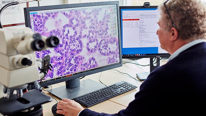 Rotterdamse Pathologen werken steeds vaker virtueel met elkaar samen