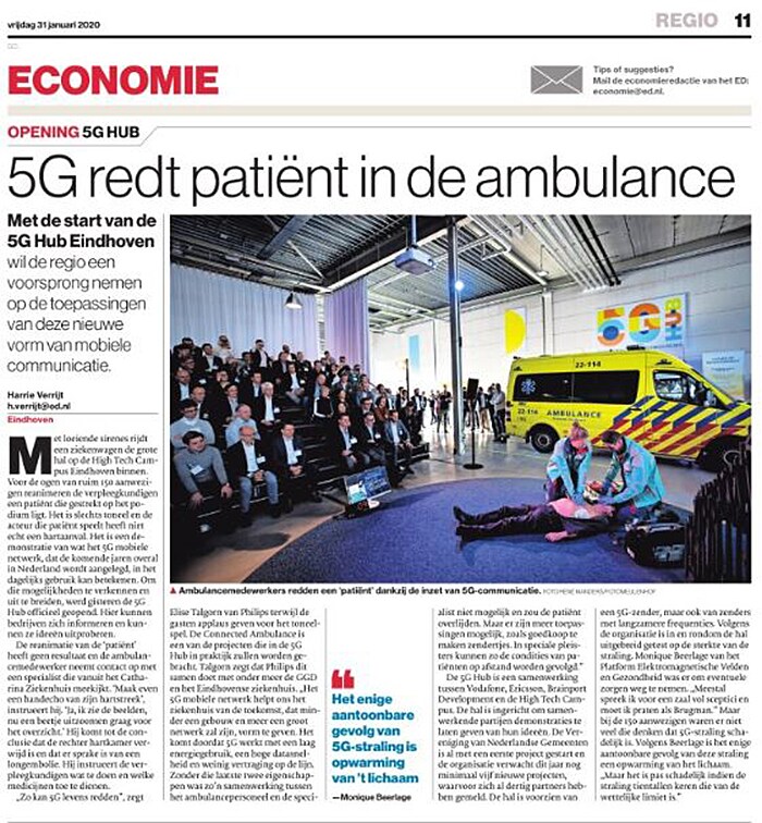 capture ED opening 5G hub in Eindhoven