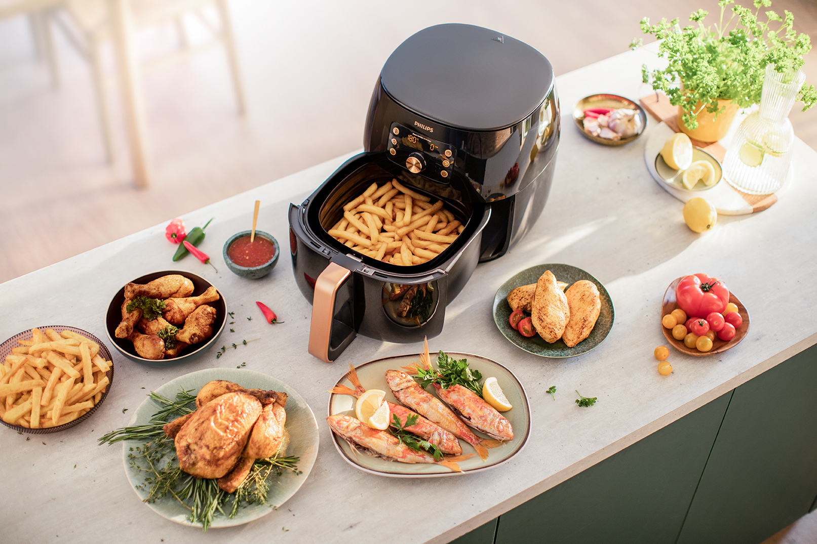 Philips introduceert Smart Sensingtechnologie in de nieuwe Airfryer