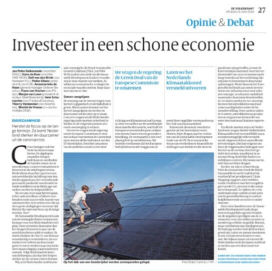 DSCG's in Volkskrant