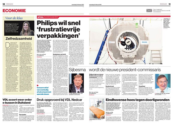 Knipsel Eindhovens Dagblad