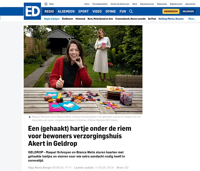 Raquel Schroyen Eindhovens Dagblad